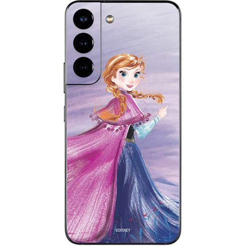 Disney Frozen Anna Sketch Art Galaxy S22 Skin